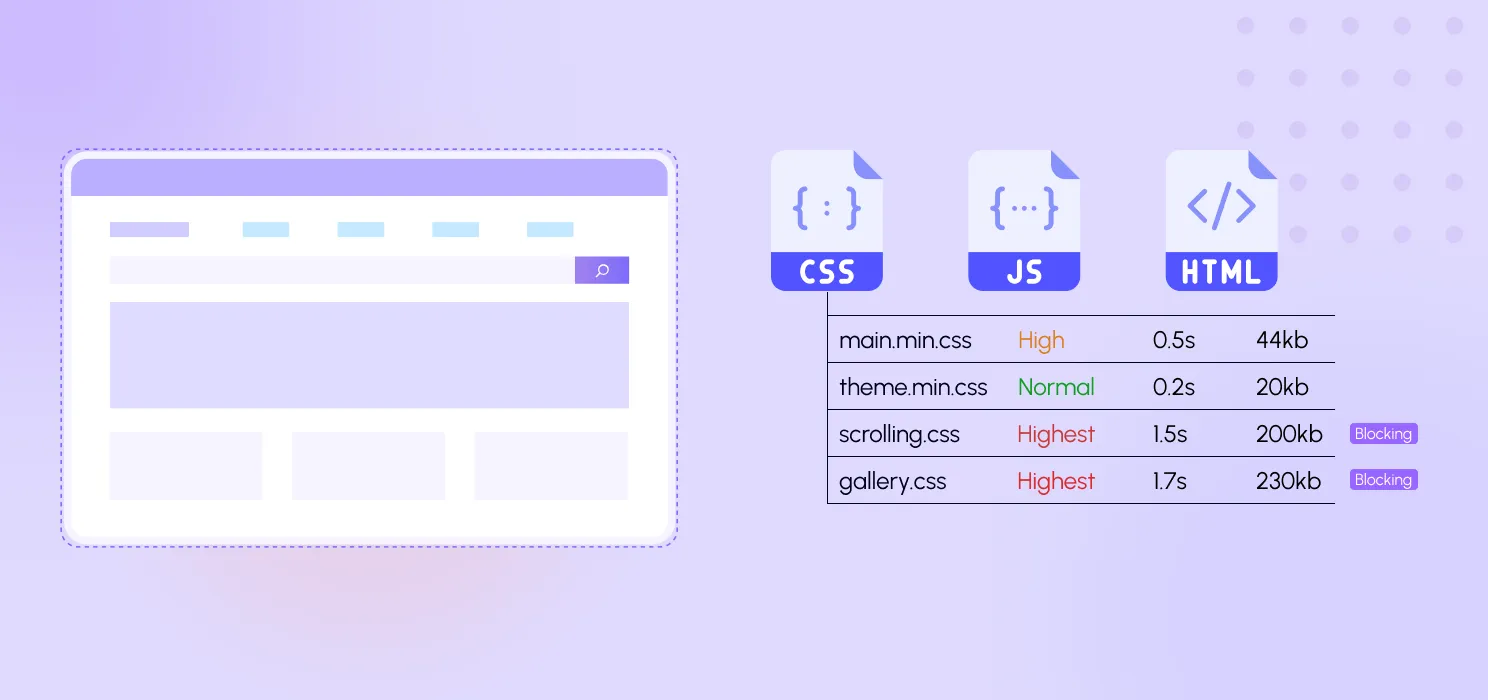 Reduce render-blocking resources