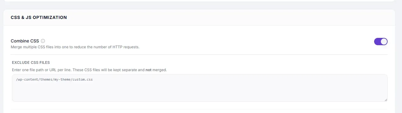 CSS Optimization