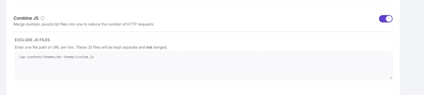 JavaScript Combination
