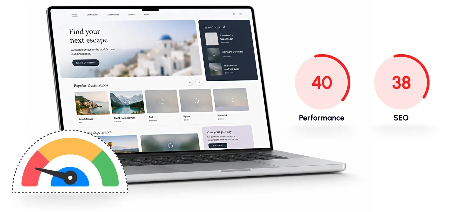 Large Unoptimized Images