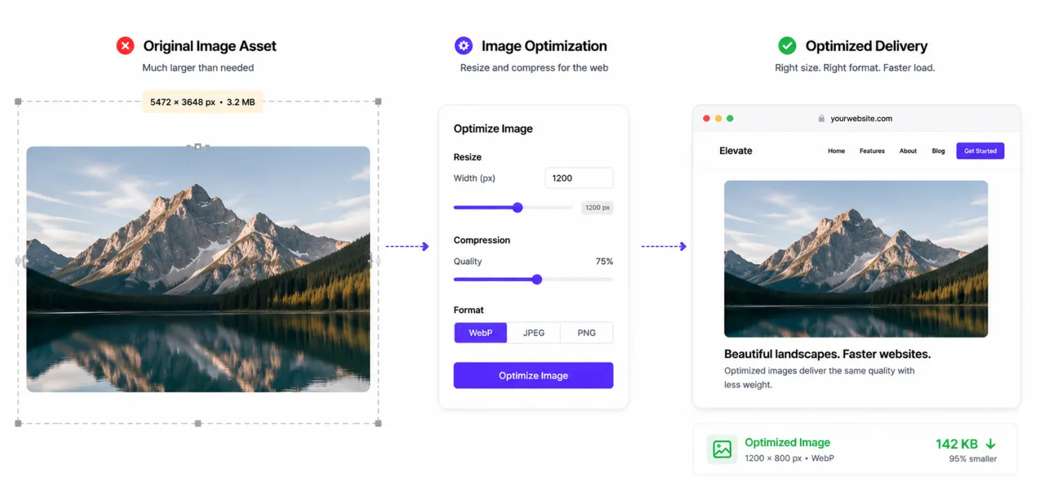 Optimize images 