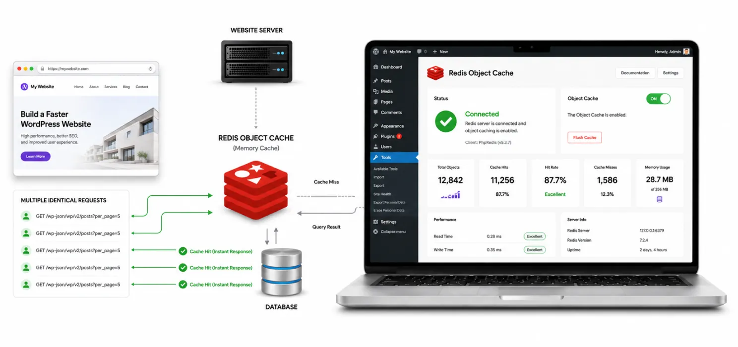 Add object caching too