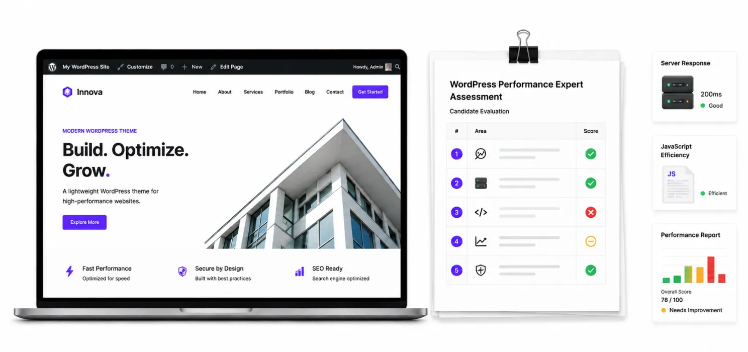 Ask these questions before hiring a WordPress performance expert