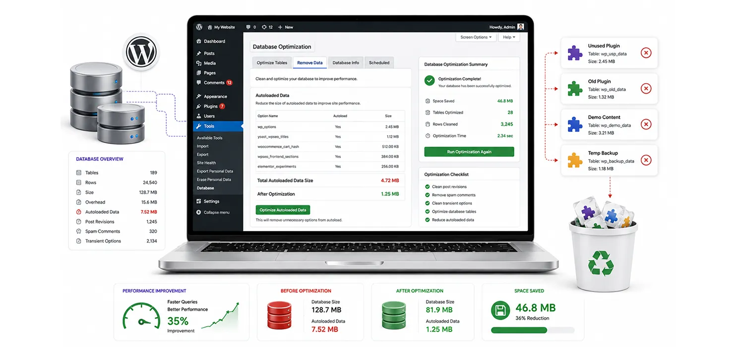 Clean up autoloaded data