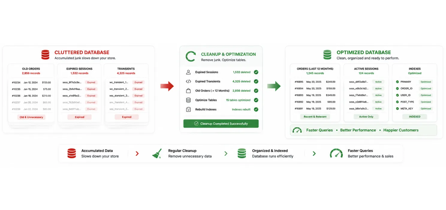 Clean up your database regularly