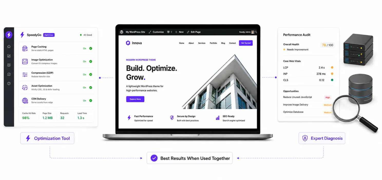 Do you need an expert or just a WordPress optimization tool