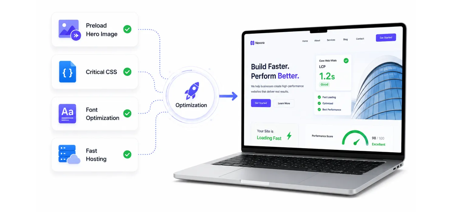 Fixing LCP - Loading Speed