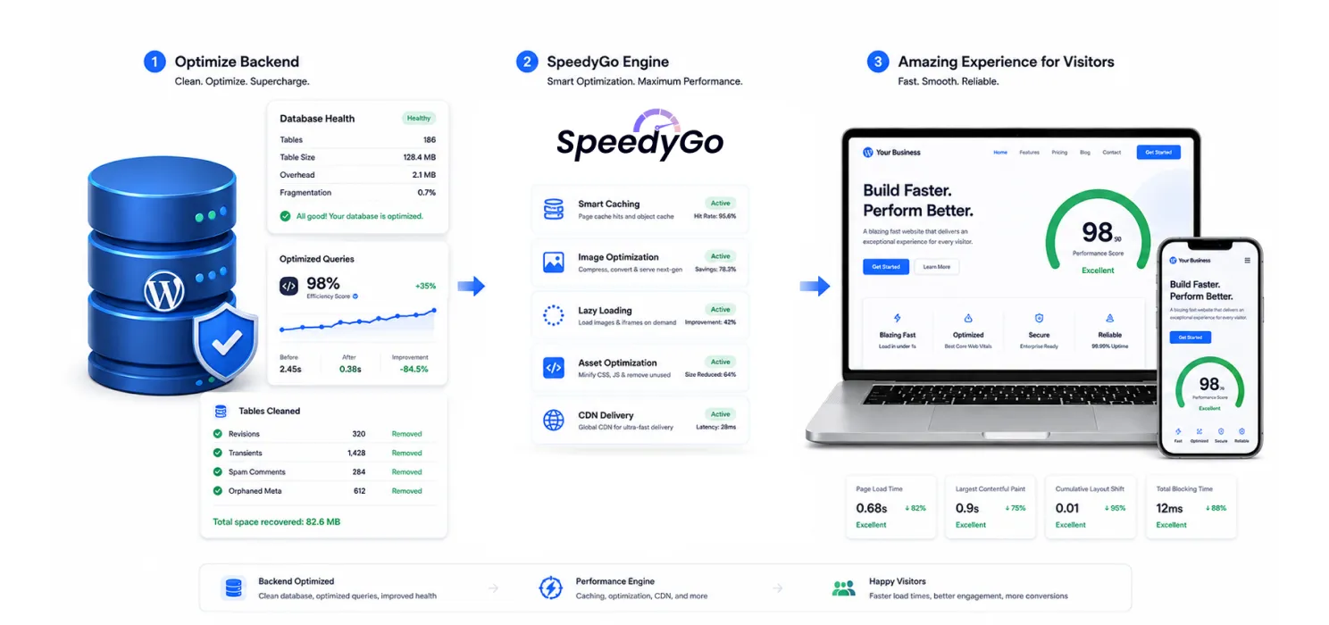 Take Your WordPress Performance Further with SpeedyGo