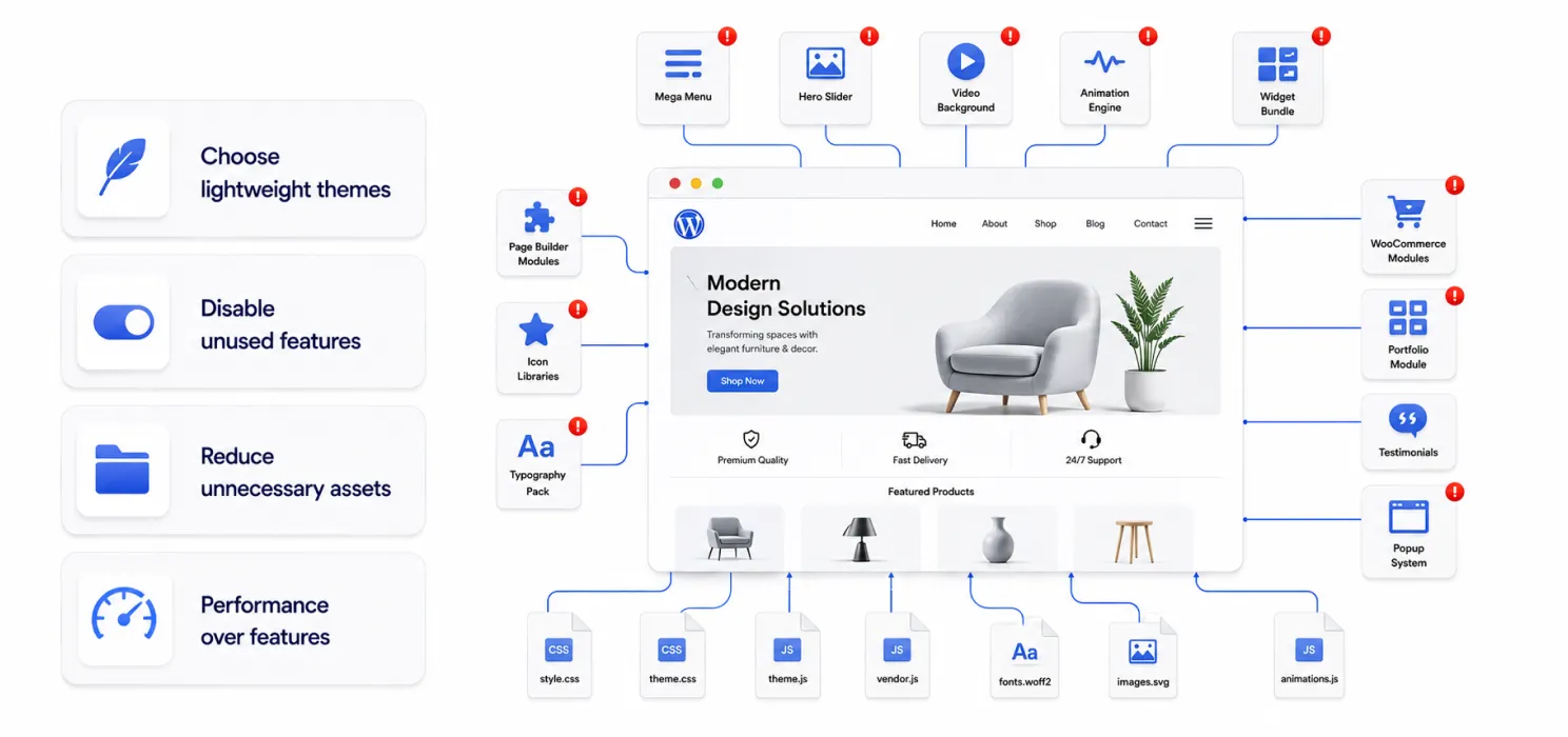 Your Theme May Be Built for Features, Not Performance