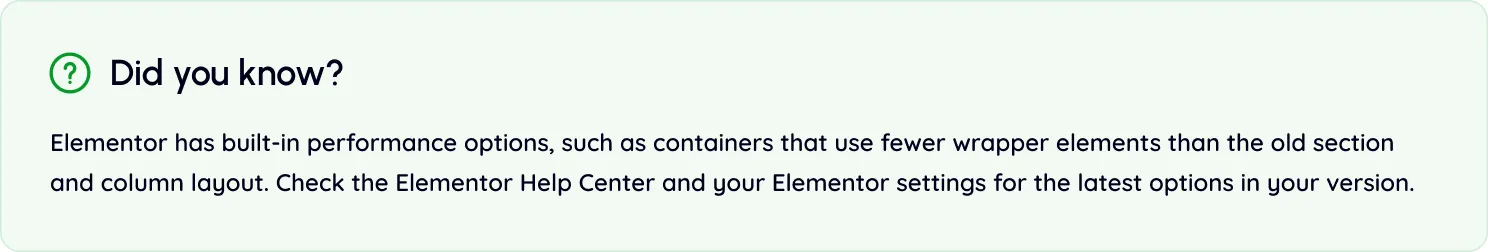 Did you know