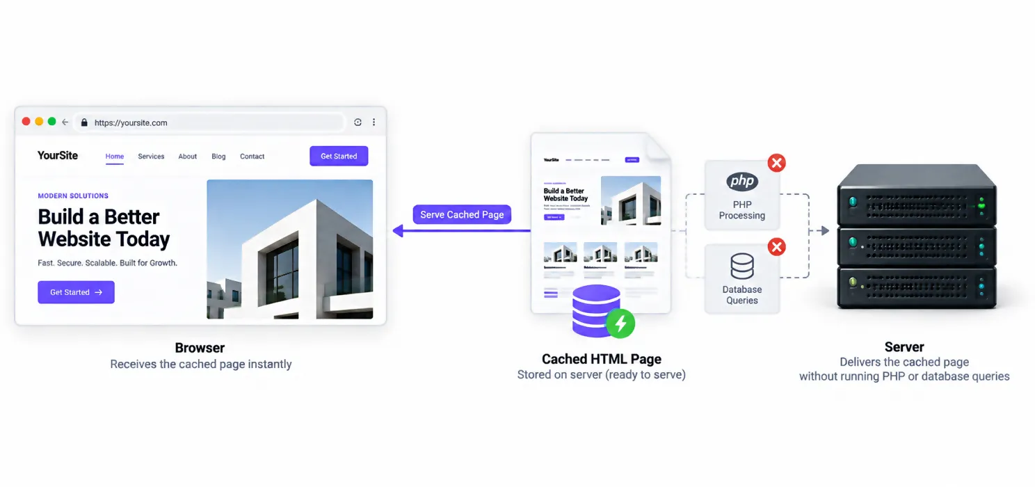Fix 1 - Turn on full-page caching