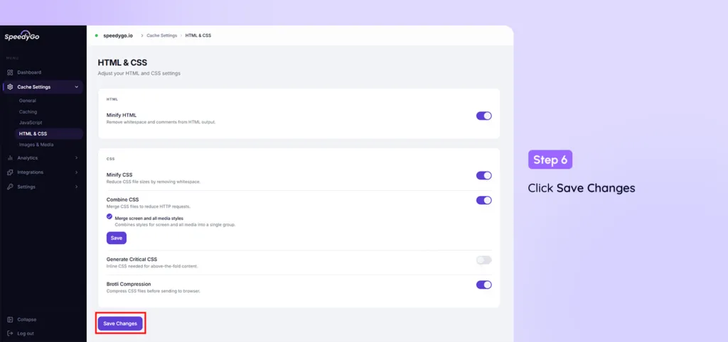 How to Enable Brotli Compression ?
